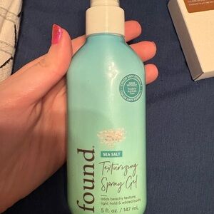 Found Sea Salt Texturizing Spray Gel - Light Blue